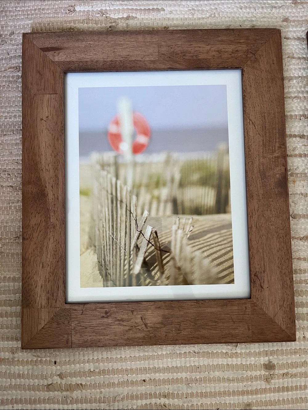 Rustic Brown Wood Picture Frame Set -